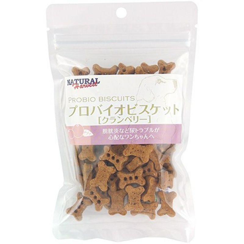 ナチュラルハーベスト プロバイオビスケット クランベリー 80ｇ