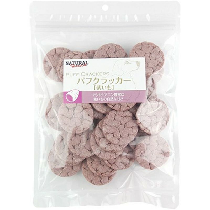 チュラルハーベスト パフクラッカー 紫いも 50ｇ