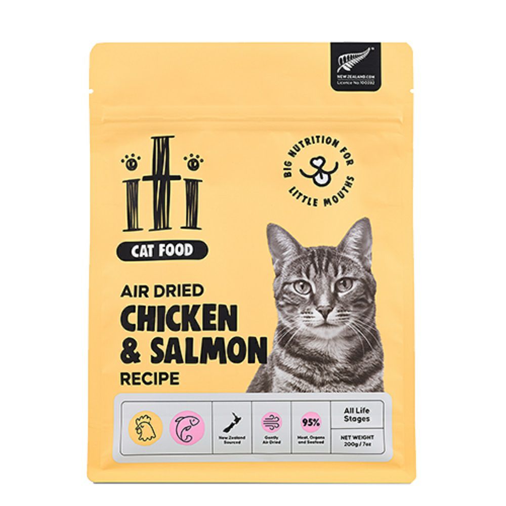 スリーイレブン イティ キャット チキン＆サーモンディナ 200ｇ