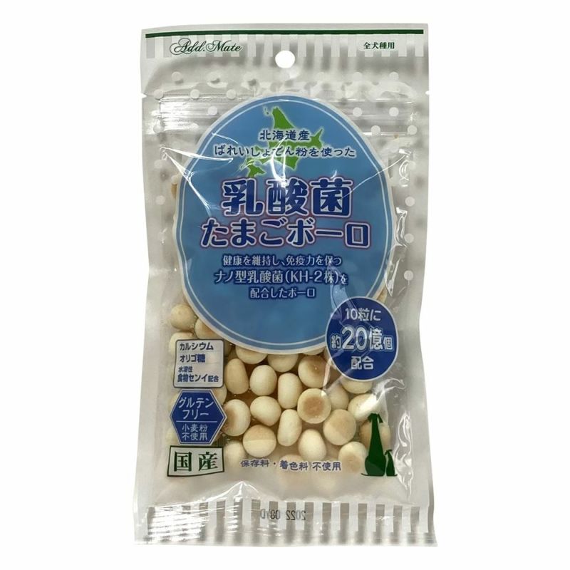 ペティオ アドメイト 乳酸菌たまごボーロ 50g