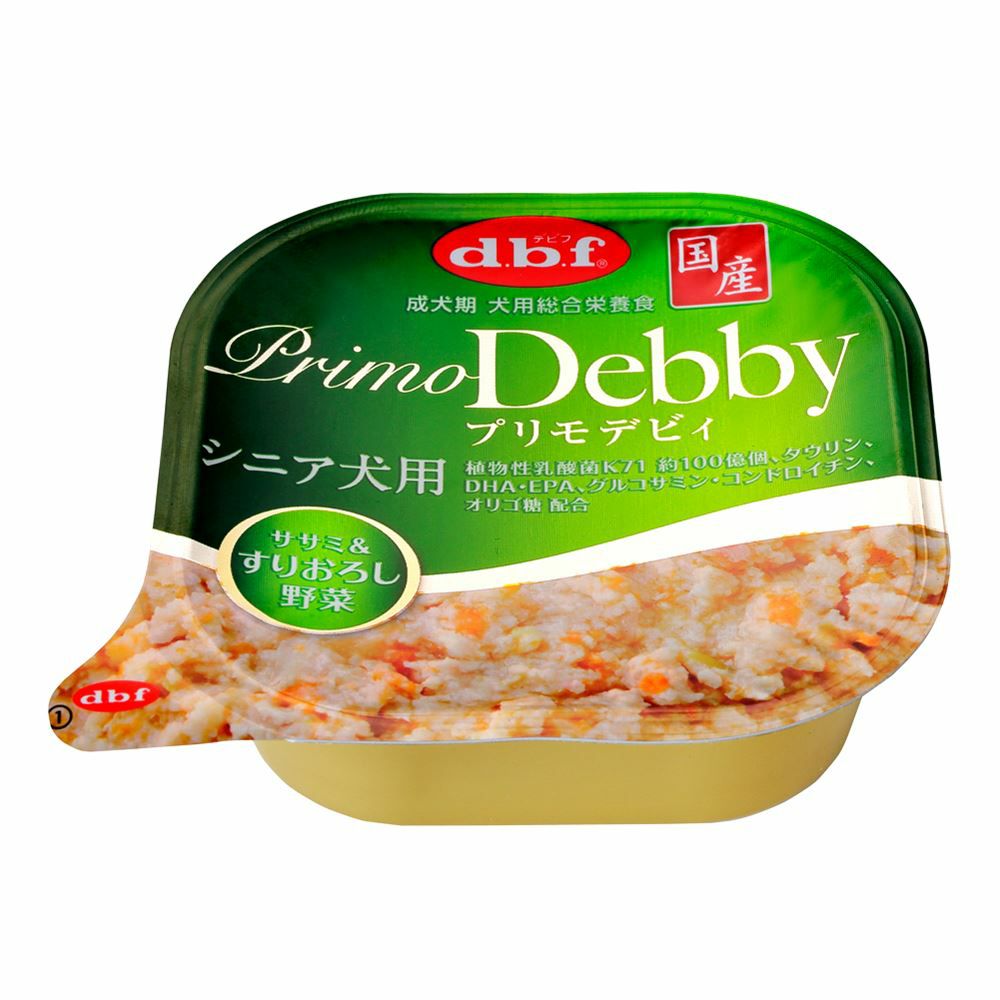 デビフ プリモデビィ シニア犬用 ササミ＆すりおろし野菜 95g