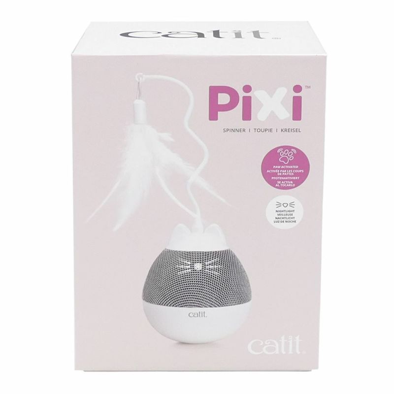 ジェックス Catit Pixi スピナー シルバー