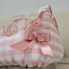 小泉ライフテックス レトロギンガムスクエアベッド ピンク M