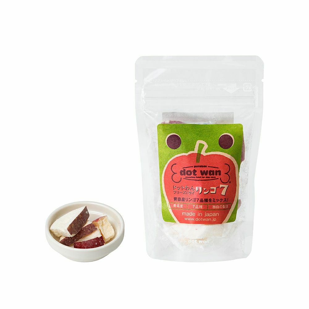ドットわん フリーズドライリンゴ7 8g