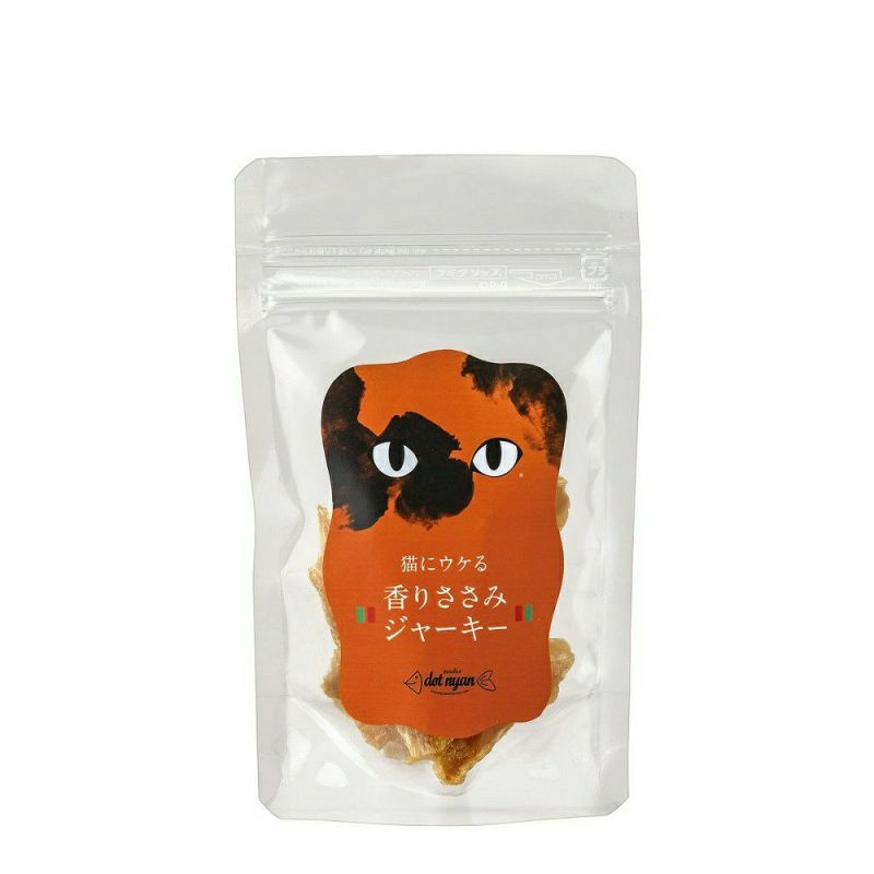 ドットにゃん 香りささみジャーキー 15g