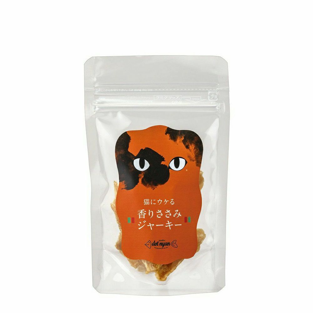 ドットにゃん 香りささみジャーキー 15g