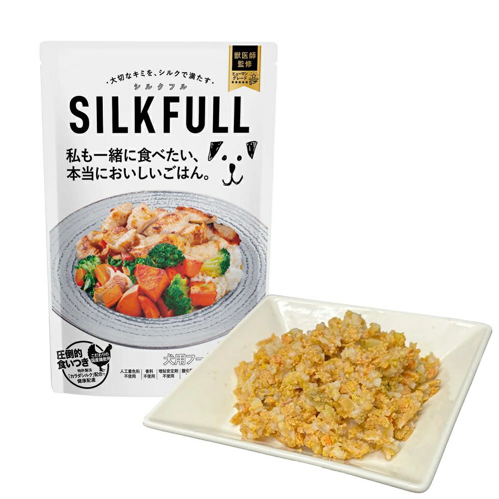 NEXT NEW WORLD 犬用 シルクフル チキン味 100g