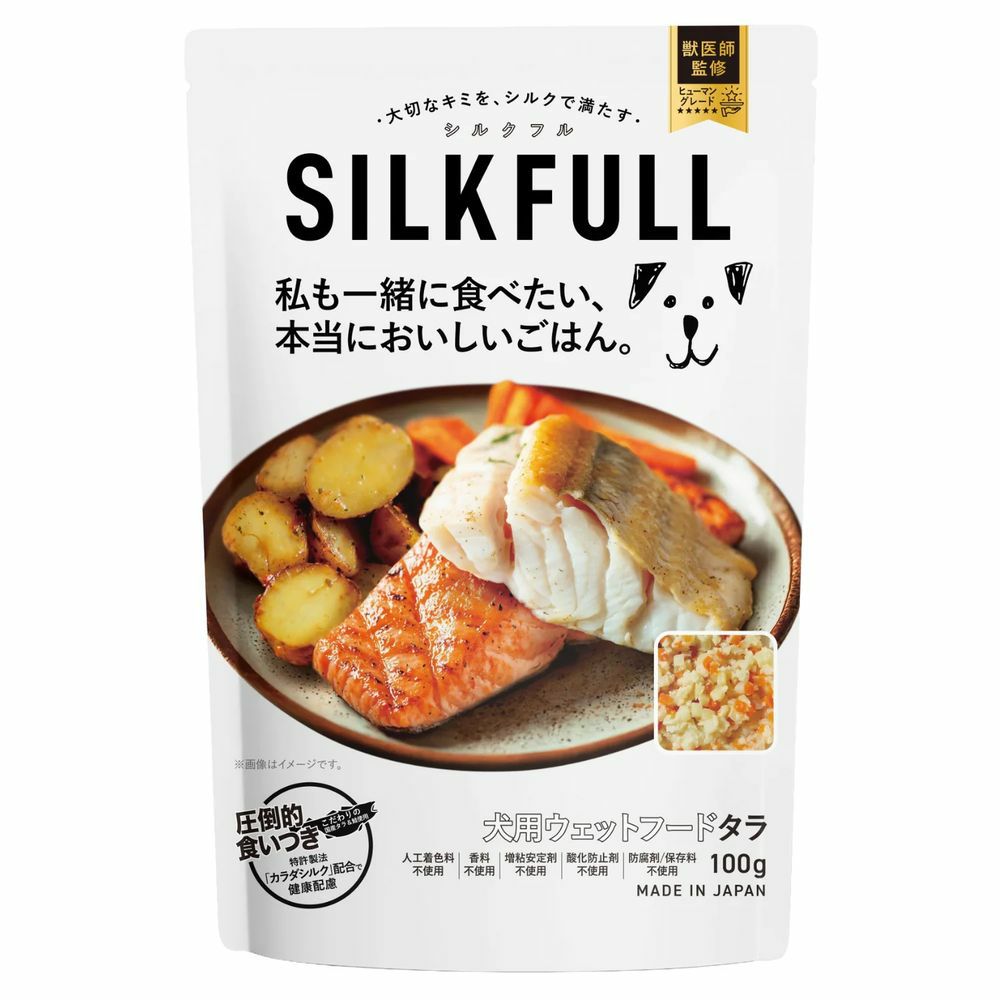 NEXT NEW WORLD 犬用 シルクフル タラ 100g